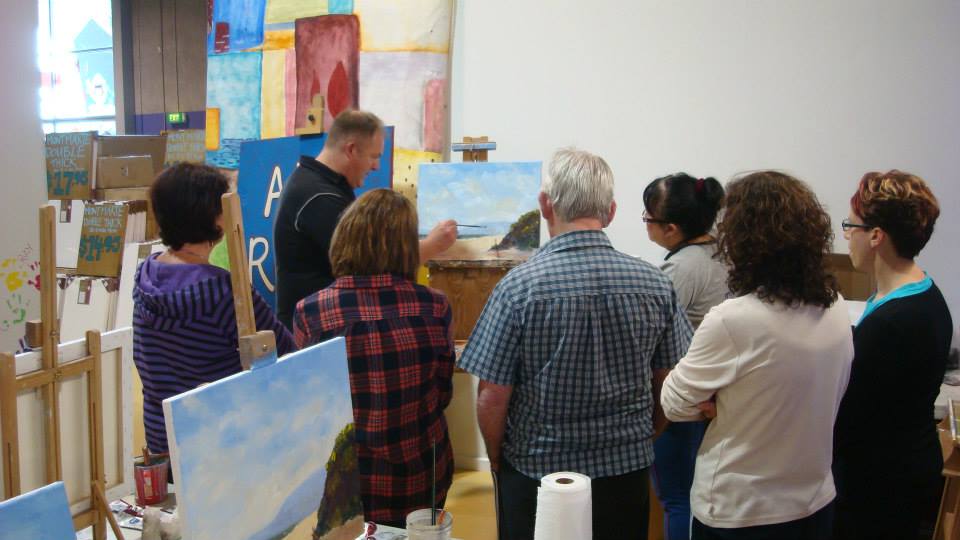 Learn To Paint Academy | art gallery | 4/33 Gateway Dr, Noosaville QLD 4566, Australia | 0415188777 OR +61 415 188 777