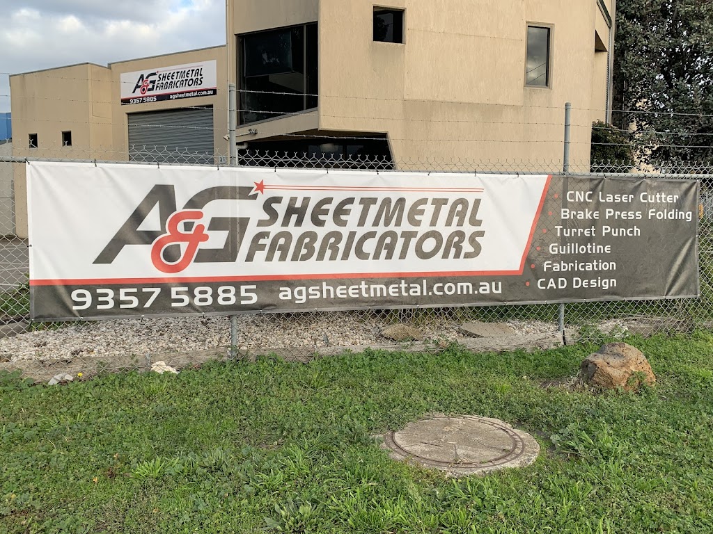 A&G Sheet Metal Fabricators | 21 Jesica Rd, Campbellfield VIC 3061, Australia | Phone: (03) 9357 5885