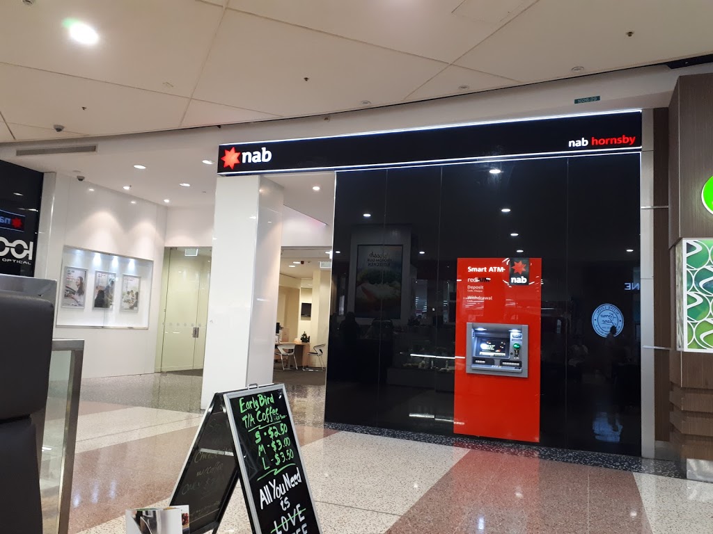 NAB ATM | Shop 1028 Westfield Hornsby, 33-41 Florence St, Hornsby NSW 2077, Australia | Phone: 13 22 65