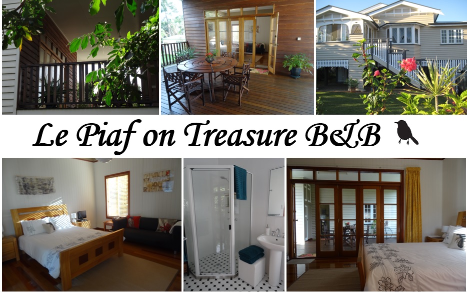 Le Piaf on Treasure B&B | 13 Treasure St, Maryborough QLD 4650, Australia | Phone: 0438 195 443