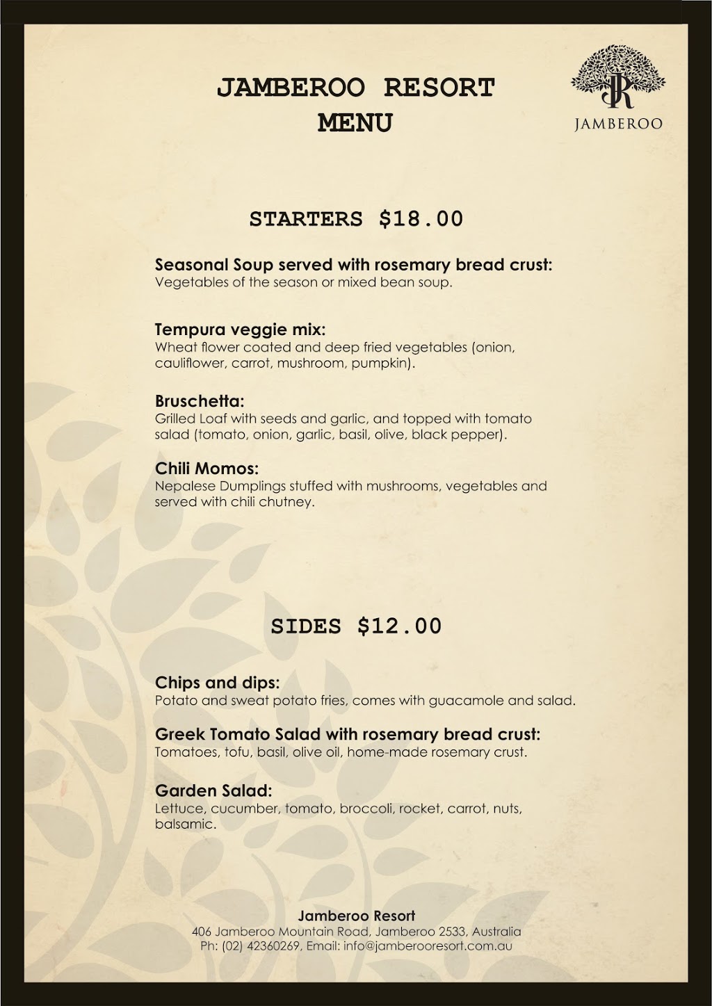 Forester Restaurant | 406 Jamberoo Mountain Rd, Jamberoo NSW 2533, Australia | Phone: (02) 4236 0446