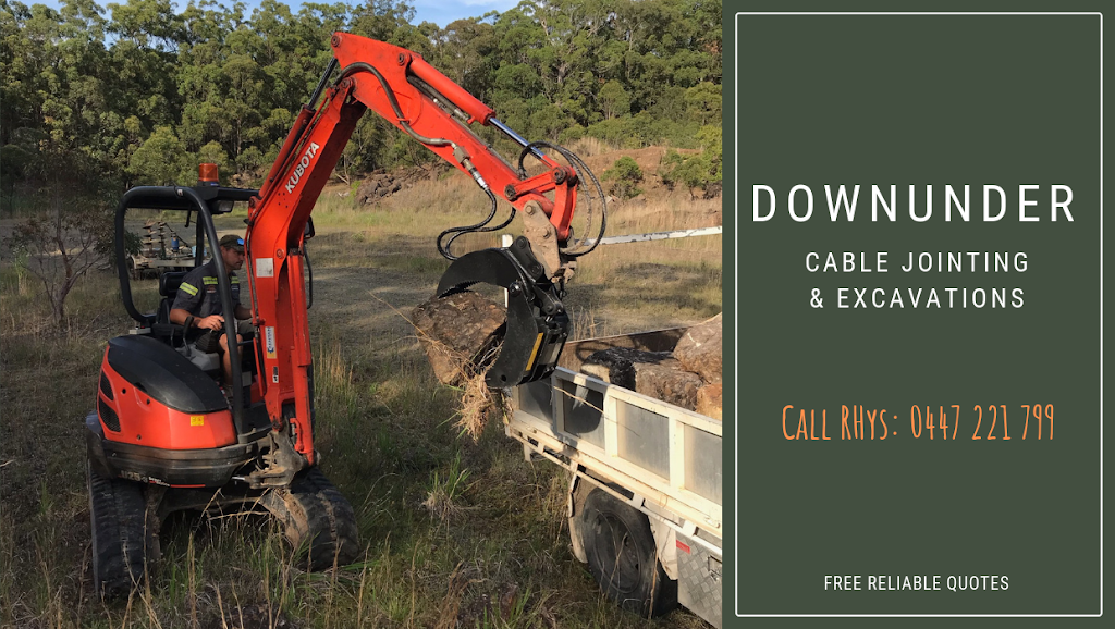 Down Under Cable Jointing & Excavations | Abundance Rd, Medowie NSW 2318, Australia | Phone: 0447 221 799