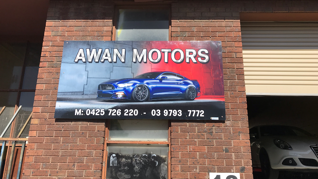 AWAN MOTORS | car repair | 18/41 Bennet St, Dandenong VIC 3175, Australia | 0425726220 OR +61 425 726 220