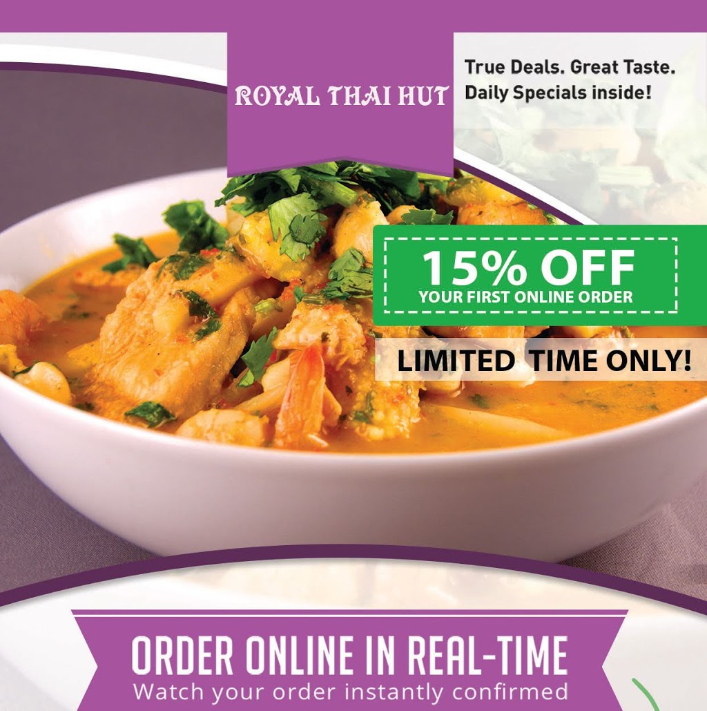 The Royal Thai Hut | meal delivery | Shop 9/25 Pitcairn Way, Pacific Pines QLD 4211, Australia | 0755027337 OR +61 7 5502 7337