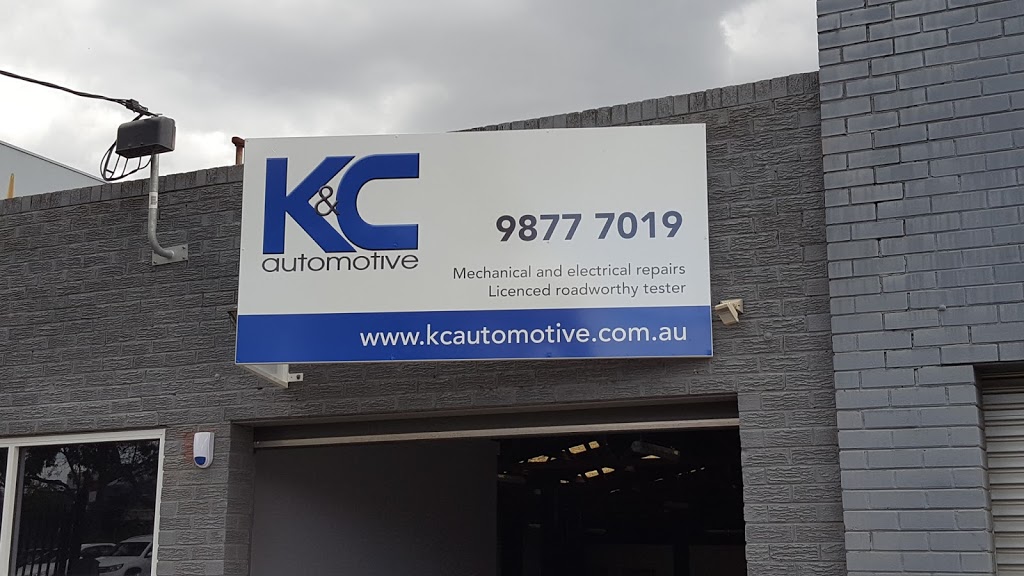 K&C Automotive | car repair | 20 Alfred St, Blackburn VIC 3130, Australia | 0398777019 OR +61 3 9877 7019