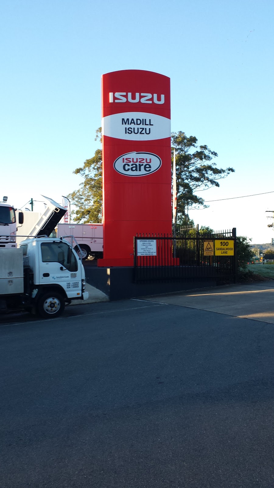 Madill Isuzu | store | 100 Sandalwood Ln, Forest Glen QLD 4556, Australia | 0753528251 OR +61 7 5352 8251