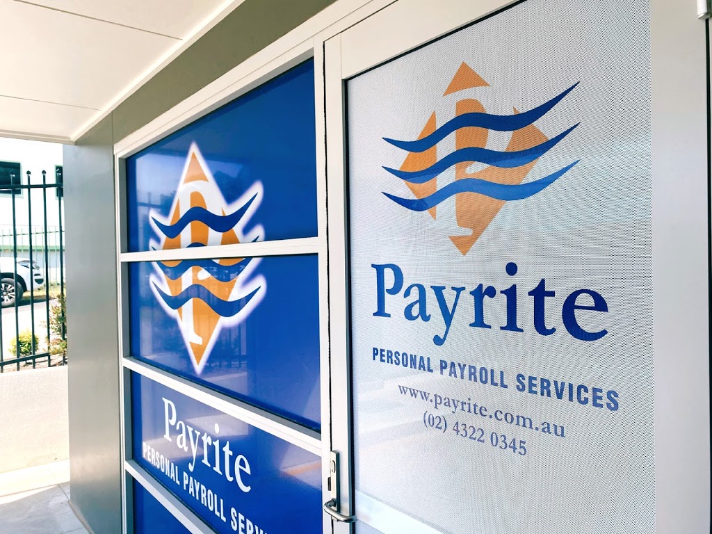 Payrite Payroll Services | finance | 1/44 Nells Rd, West Gosford NSW 2250, Australia | 0243220345 OR +61 2 4322 0345