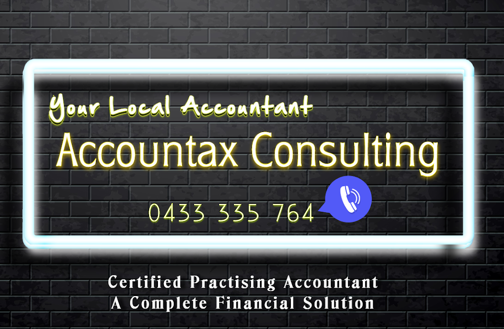 Accountax Consulting | accounting | 32 Menzies Dr, Burnside Heights VIC 3023, Australia | 0433335764 OR +61 433 335 764