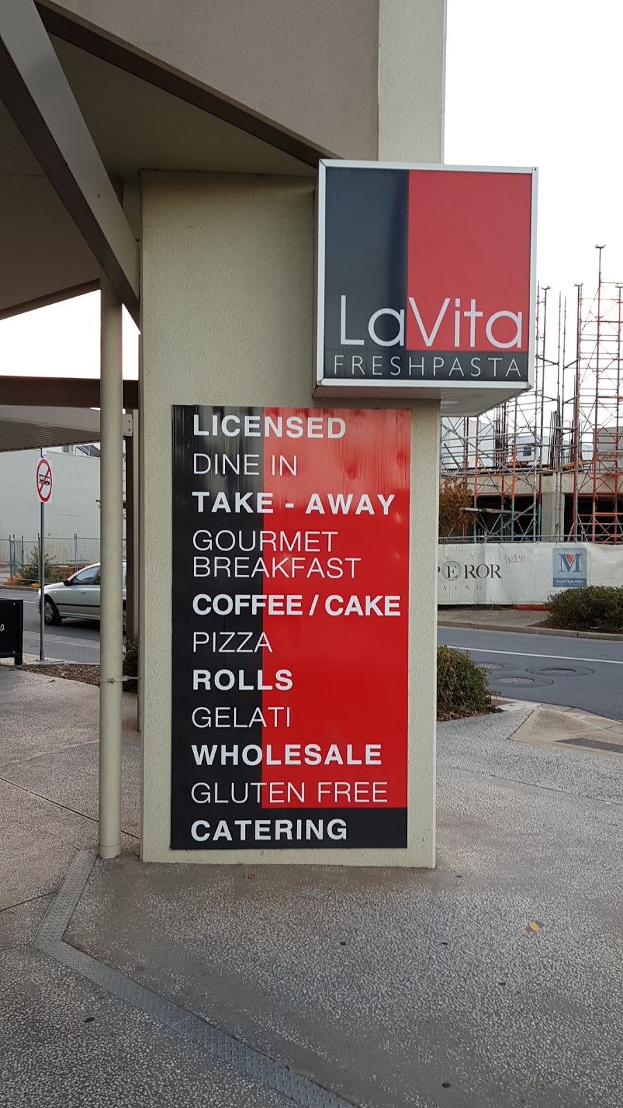 La Vita Fresh Pasta | restaurant | 33-37 Main St, Mawson Lakes SA 5095, Australia | 0881625566 OR +61 8 8162 5566