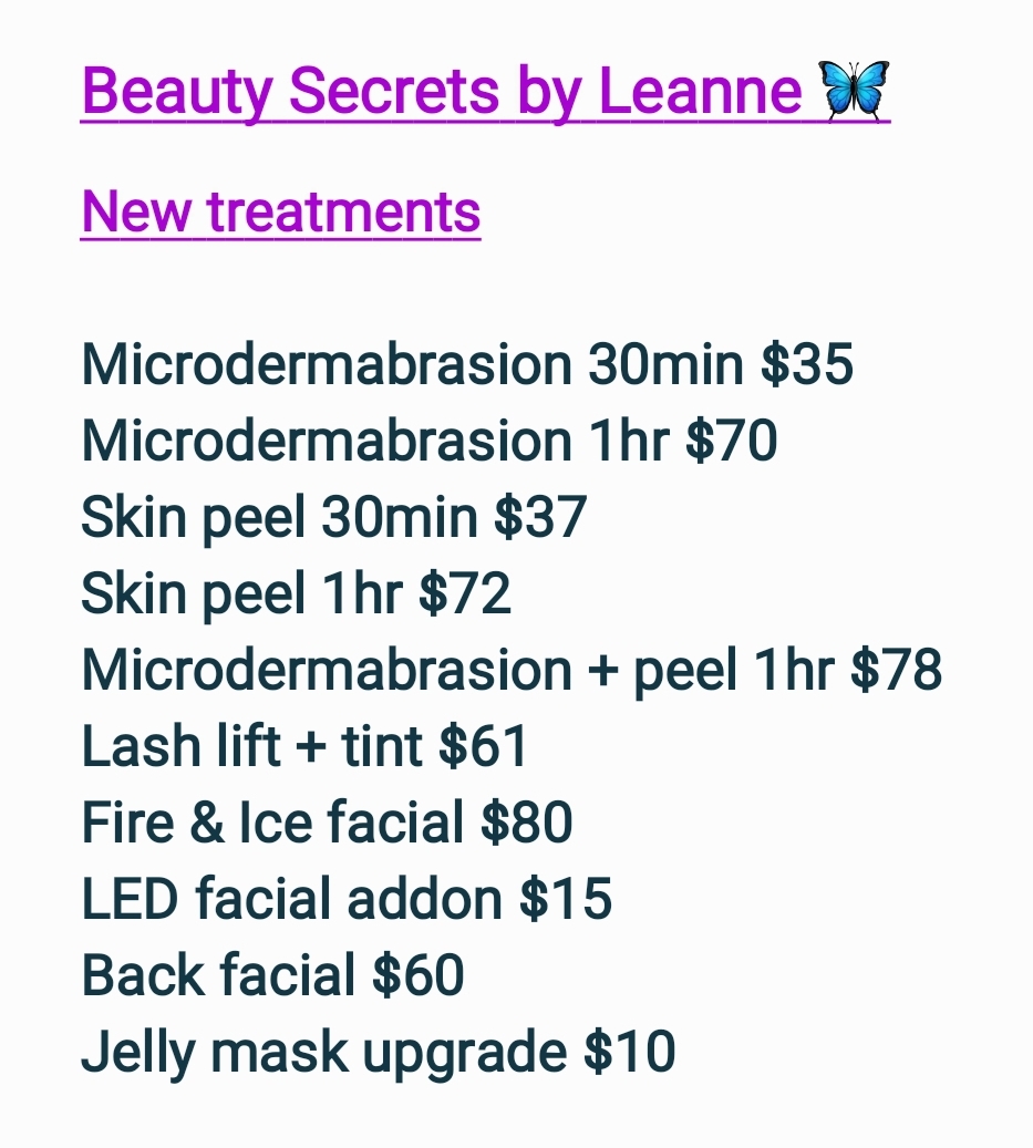 Beauty Secrets by Leanne | 6 Loveday Wy, Golden Bay WA 6174, Australia | Phone: 0424 760 073