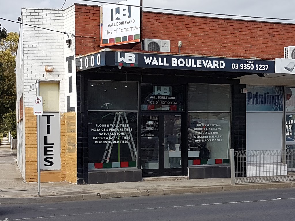 Wall Boulevard Pty Ltd - Tiles Of Tomorrow | home goods store | 1000 Sydney Rd, Coburg North VIC 3058, Australia | 0386836514 OR +61 3 8683 6514