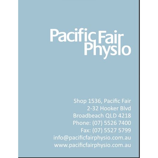 Pacific Fair Physio | physiotherapist | Shop 1536, Pacific Fair,, 2/32 Hooker Blvd, Gold Coast QLD 4218, Australia | 0755267400 OR +61 7 5526 7400
