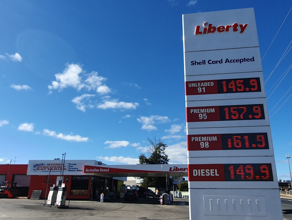 Liberty | gas station | 24 Glen Innes Rd, Inverell NSW 2360, Australia | 0267223349 OR +61 2 6722 3349