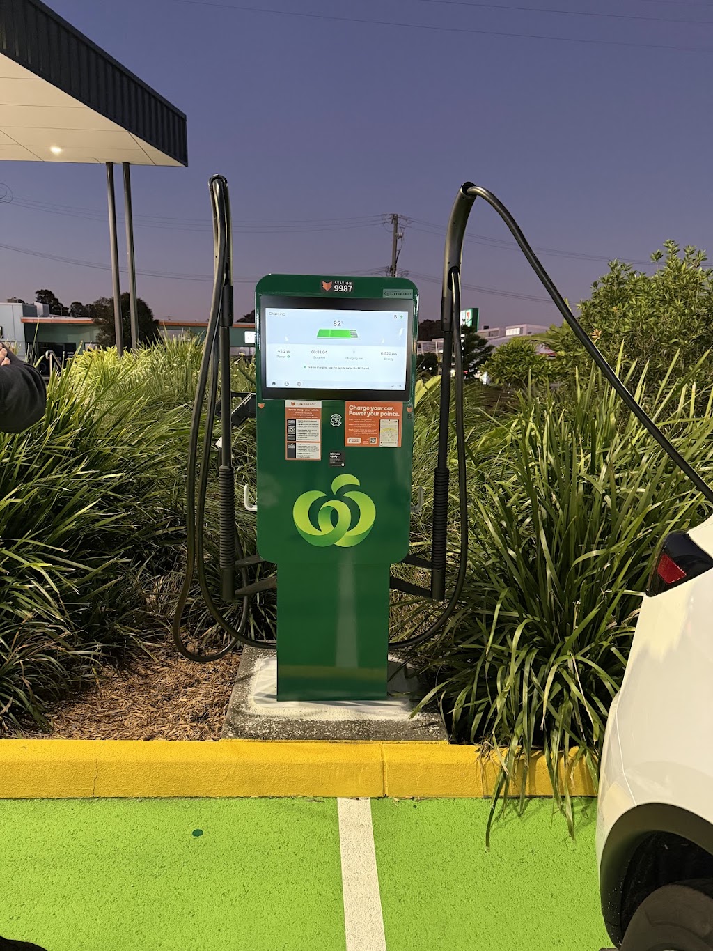 Chargefox Charging Station | 96-110 Bellmere Rd, Bellmere QLD 4510, Australia | Phone: 1300 518 038