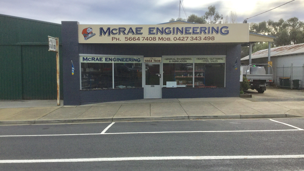 McRae Engineering. Roofing & Steel Sales. General Engineering. W | 134 Whitelaw St, Meeniyan VIC 3956, Australia | Phone: (03) 5664 7408