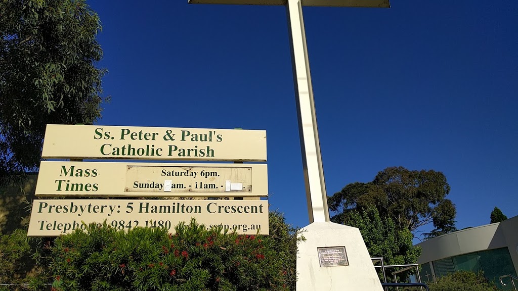 Ss Peter & Paul Catholic Parish of Doncaster East | church | 23 Leeds St, Doncaster East VIC 3109, Australia | 0398421480 OR +61 3 9842 1480
