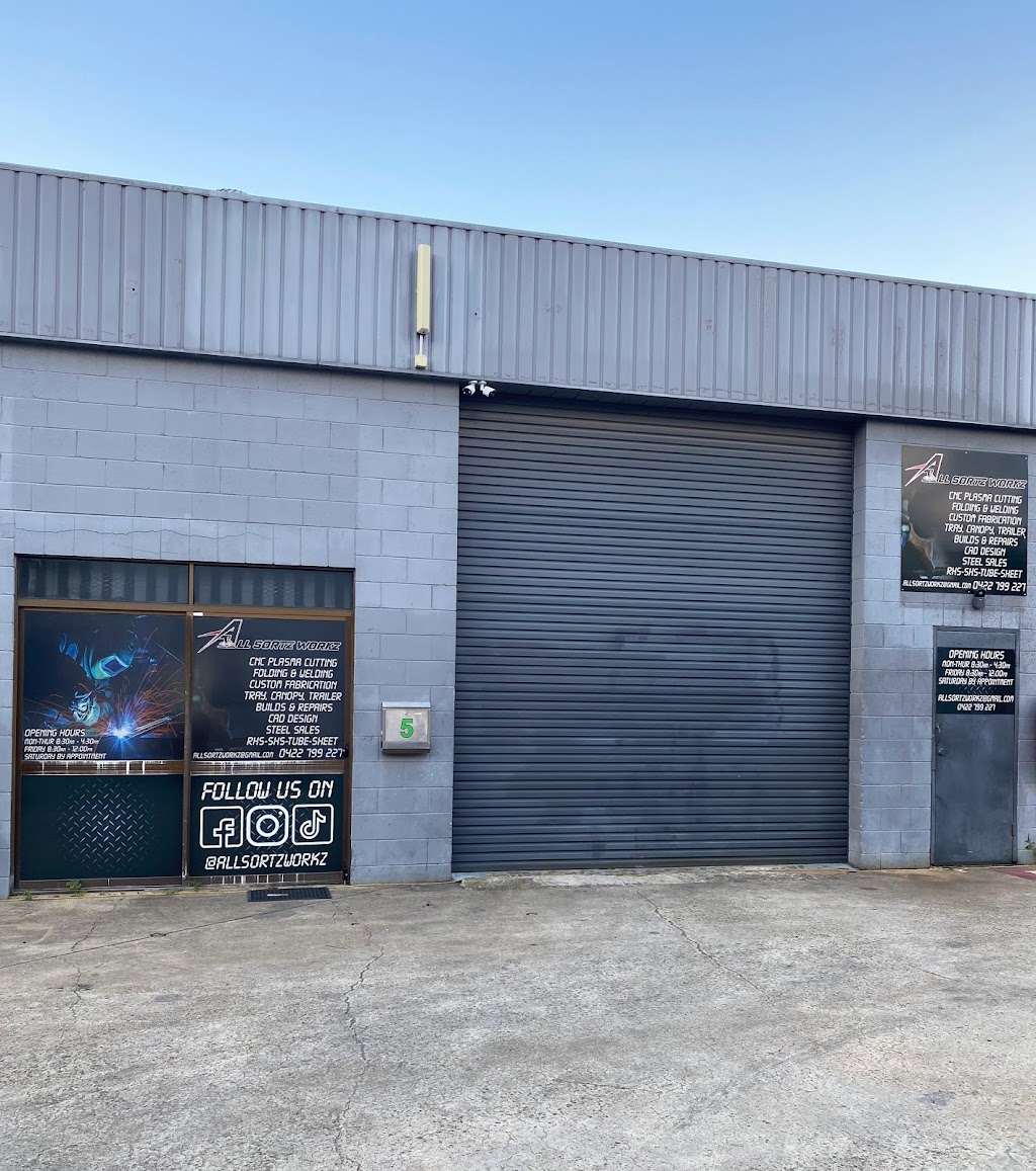 All Sortz Workz | Shed 5/15 Industry Dr, Caboolture QLD 4510, Australia | Phone: 0422 799 227