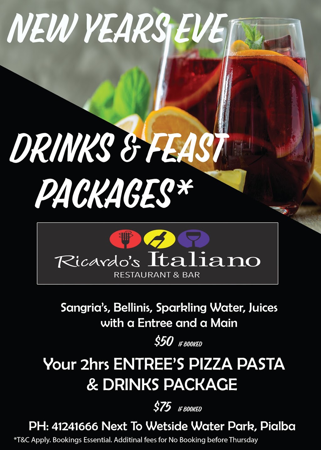 Ricardos Italiano | restaurant | 267 Charlton Esplanade, Pialba QLD 4655, Australia | 0741241666 OR +61 7 4124 1666