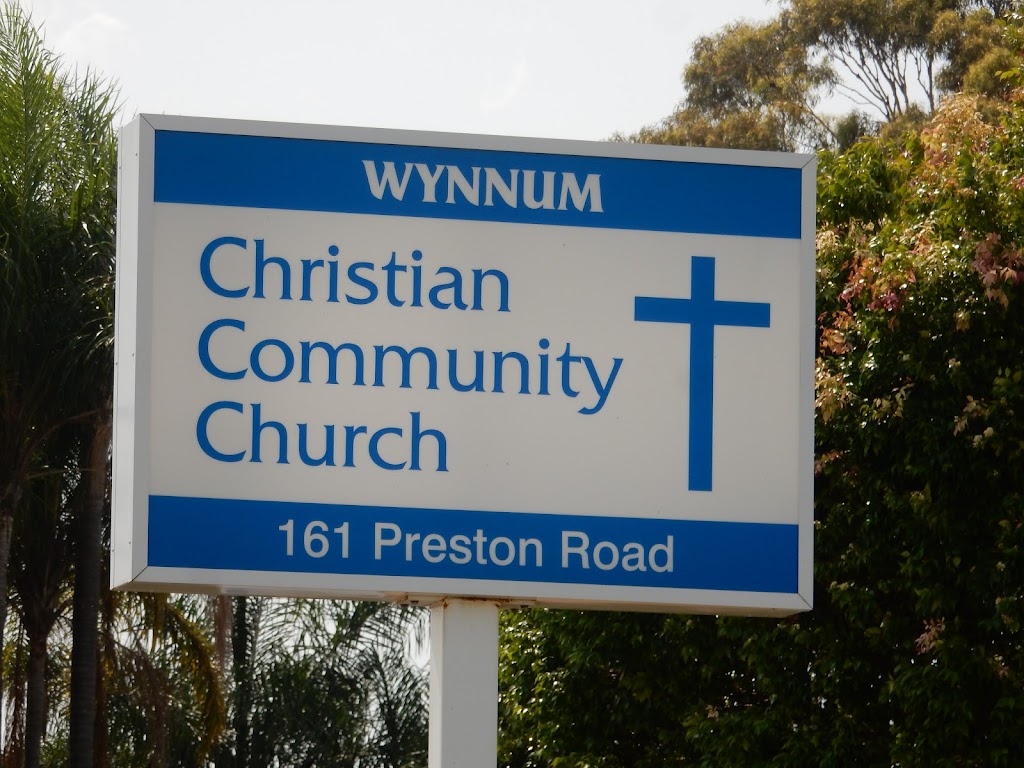 Wynnum Christian Community Church | 161 Preston Rd, Manly West QLD 4178, Australia | Phone: (07) 3396 7444