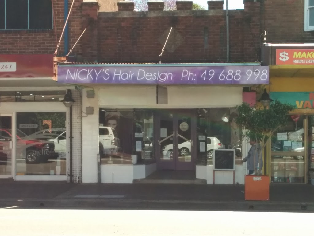 Nickys Hair Design | 145 Maitland Rd, Mayfield NSW 2304, Australia | Phone: 0476 791 030