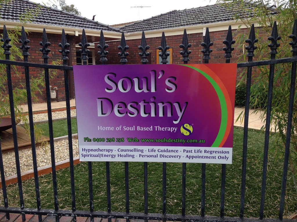 Souls Destiny - Hypnotherapy, Past Life Regression, Counsellor | 24 Lord Ave, Dingley Village VIC 3172, Australia | Phone: (03) 9133 6622