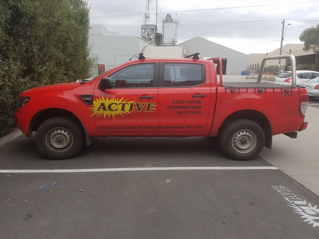 Active Electrical Distributors Pty Ltd. | 102-106 Turner St, Port Melbourne VIC 3207, Australia | Phone: (03) 9676 7800