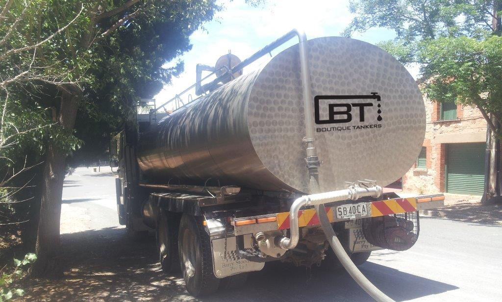 Boutique Tankers - Water Cartage | No.3/278 Penrice Rd, Angaston SA 5353, Australia | Phone: 0427 825 287