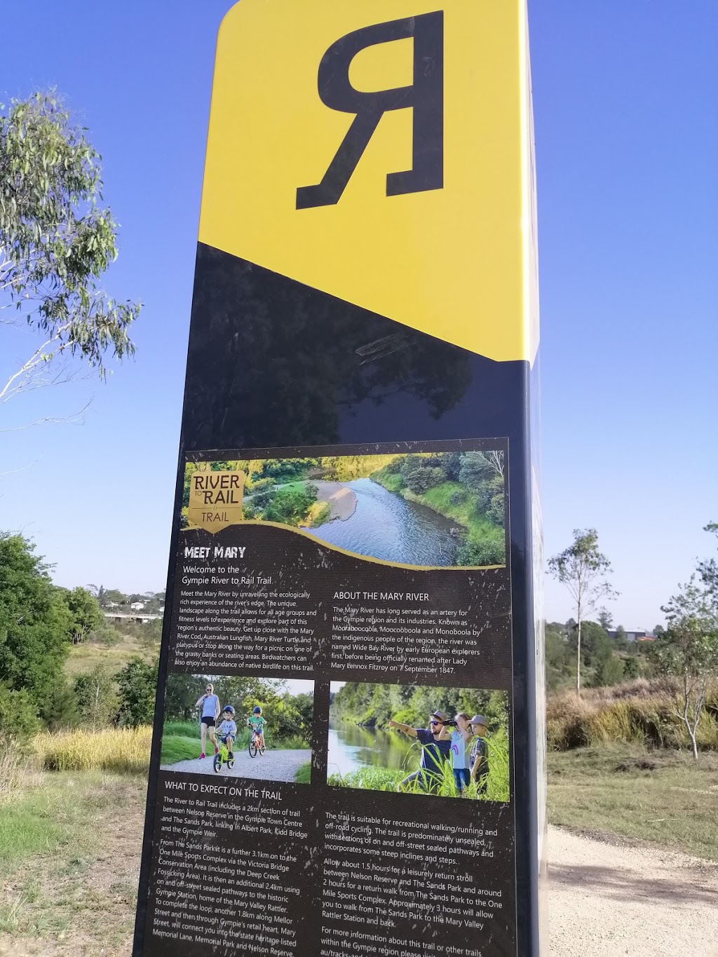 River to Rail Trail - Bridge Street | park | 6 Bridge St, Monkland QLD 4570, Australia | 1300307800 OR +61 1300 307 800