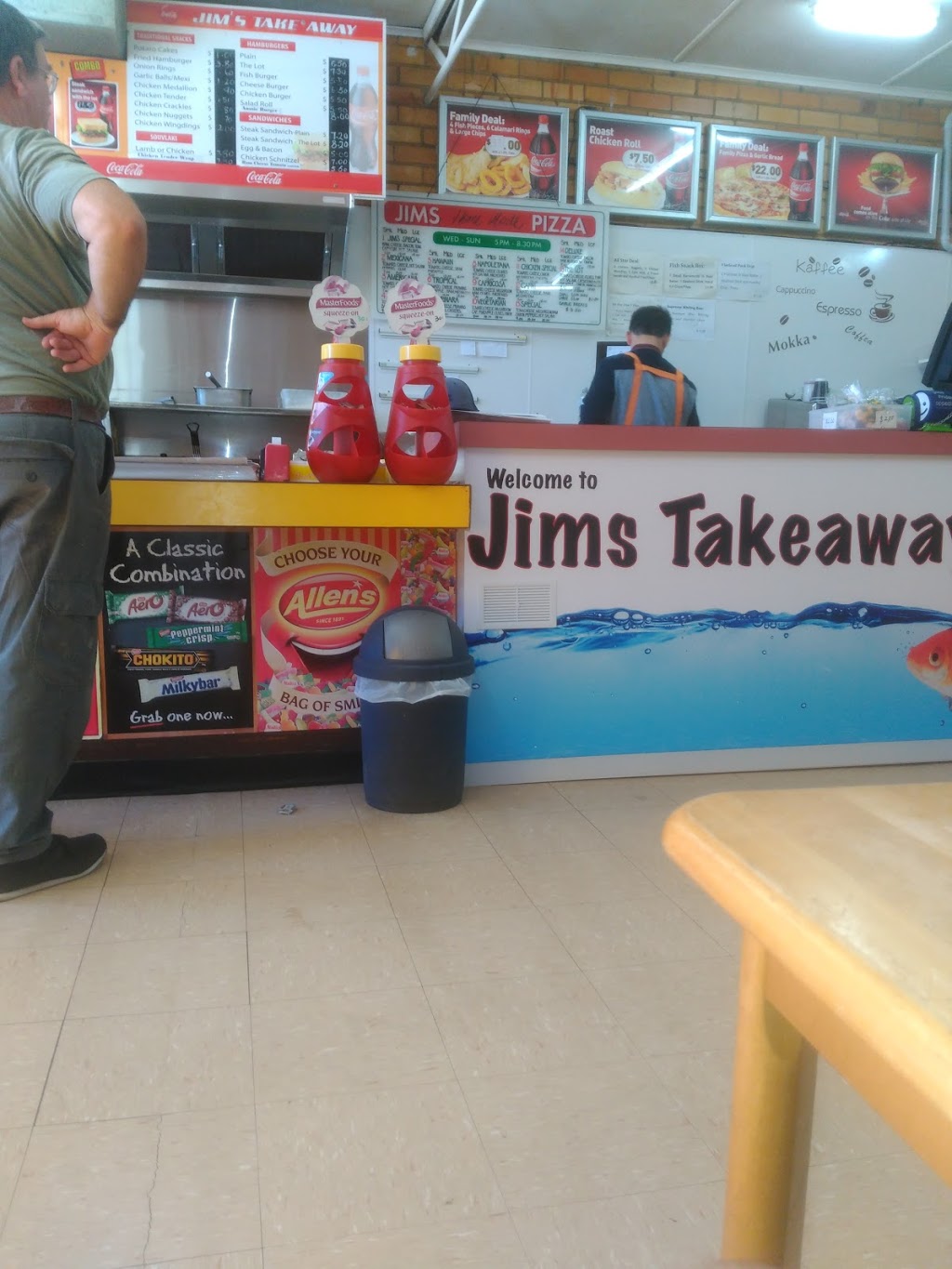 Jims Cafe & Take Away | restaurant | 88 Scott St, Warracknabeal VIC 3393, Australia | 0353982424 OR +61 3 5398 2424