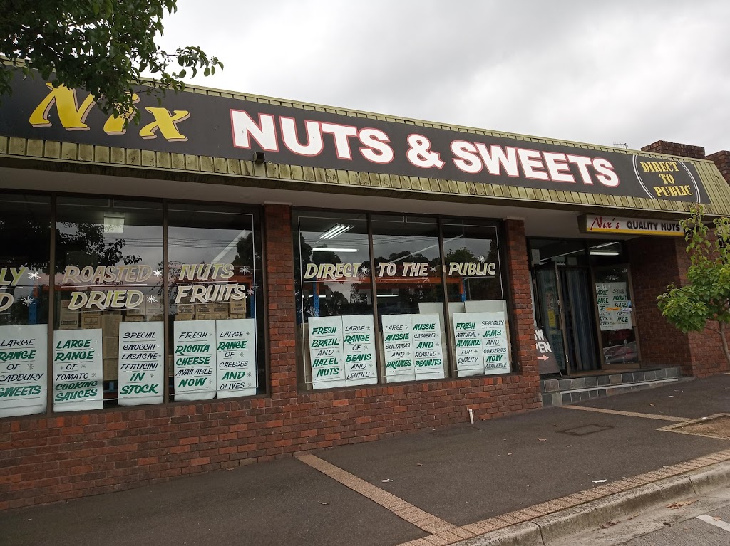Nix Nuts & Sweets | store | 167 Eley Rd, Blackburn South VIC 3130, Australia | 0398026066 OR +61 3 9802 6066