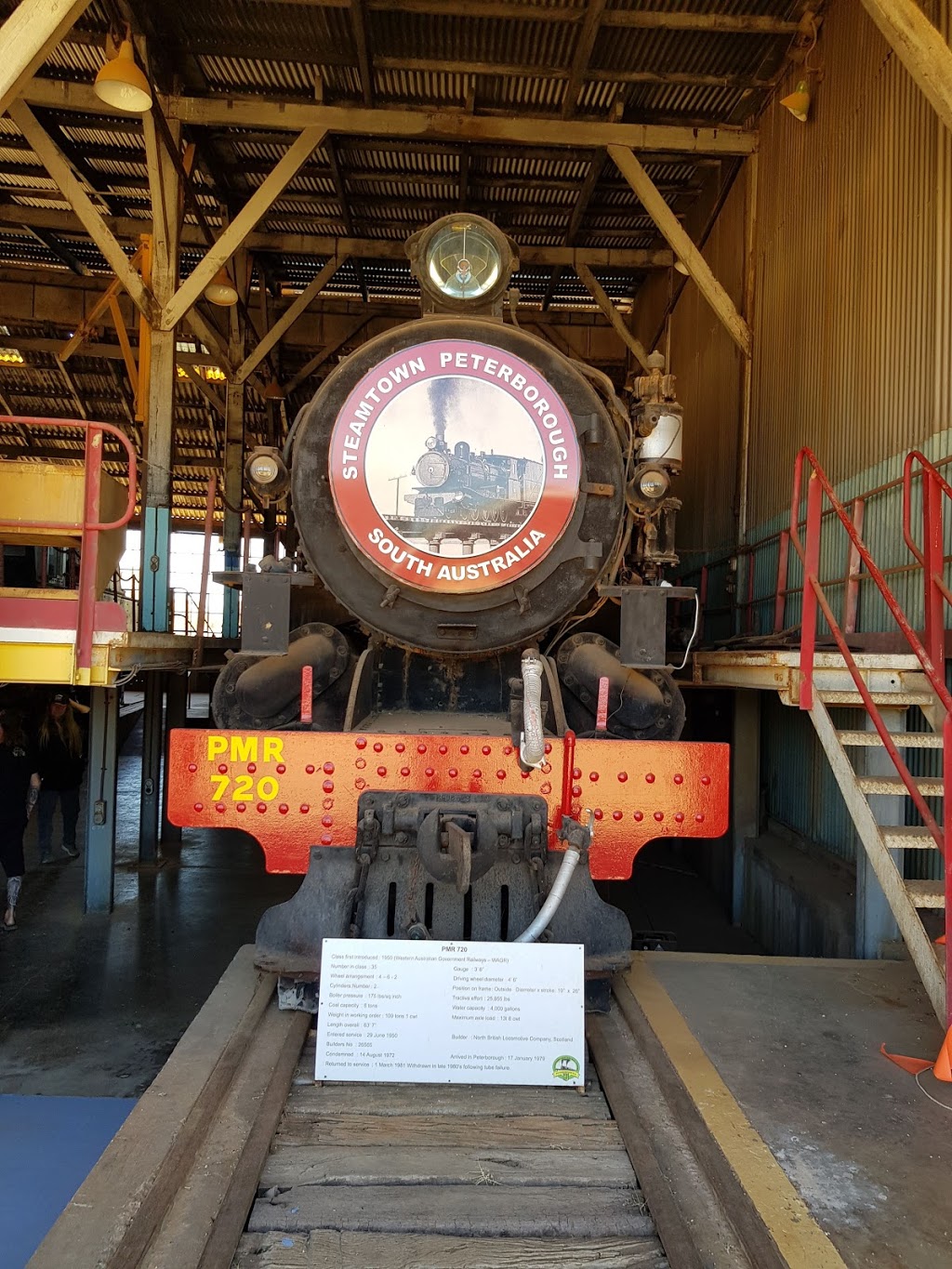 Steamtown Heritage Rail Centre | museum | 1 Telford Ave, Peterborough SA 5422, Australia | 0886513355 OR +61 8 8651 3355