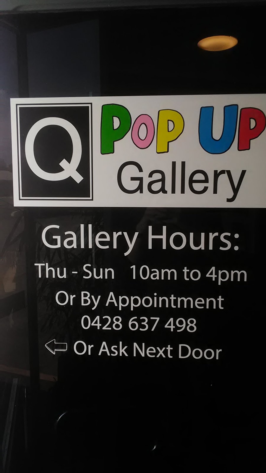 Q Pop Up Gallery | art gallery | Kew NSW 2439, Australia | 0428637498 OR +61 428 637 498
