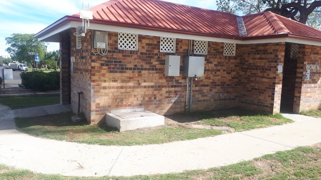 Toowoomba Regional Council Anzac Memorial Park Public Toilet |  | Charlotte St, Millmerran QLD 4357, Australia | 0746886611 OR +61 7 4688 6611