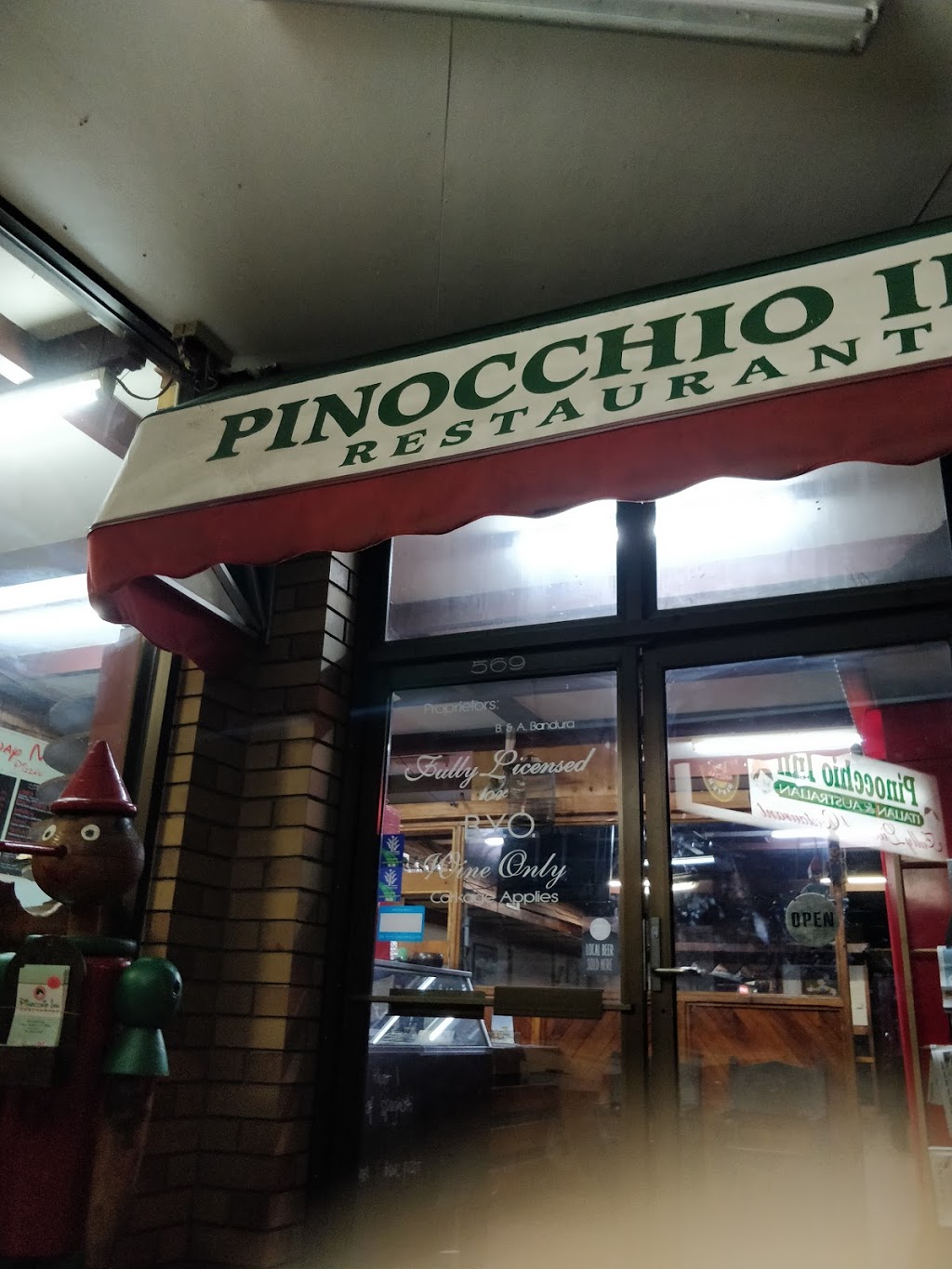 Pinocchio Inn | meal delivery | 569 Esplanade, Lakes Entrance VIC 3909, Australia | 0351552565 OR +61 3 5155 2565