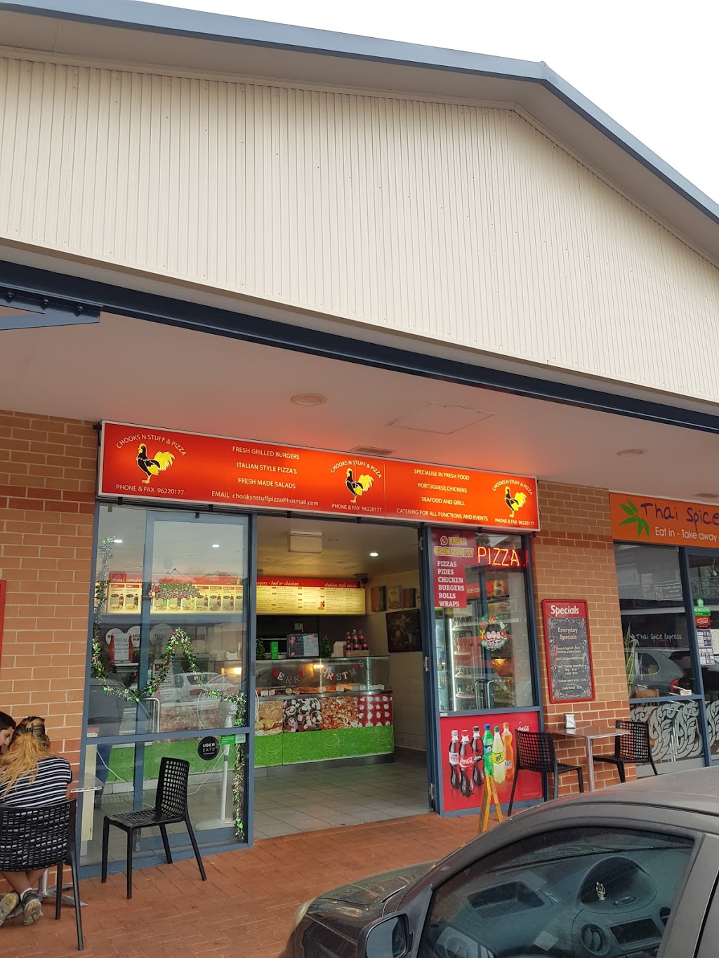 Chooks N Stuff & Pizza | meal takeaway | 3/69 Holbeche Rd, Arndell Park NSW 2148, Australia | 0296220177 OR +61 2 9622 0177