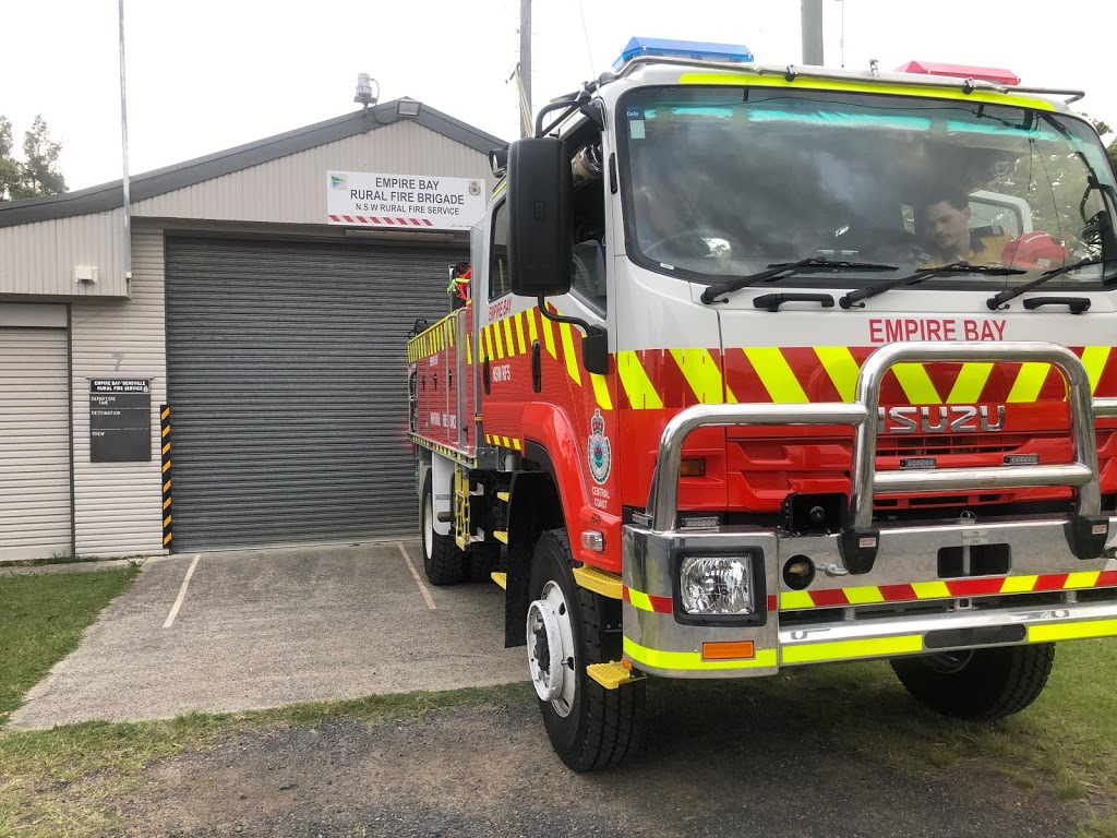 Empire Bay Rural Fire Service | fire station | 7 Shelly Beach Rd, Empire Bay NSW 2257, Australia