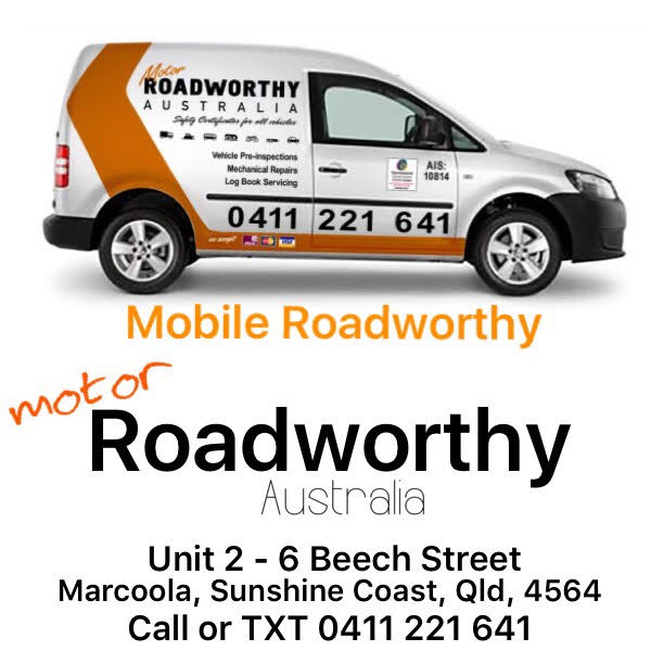 MOTOR ROADWORTHY AUSTRALIA $70 | car repair | UNIT 2/6 Beech St, Marcoola QLD 4564, Australia | 0424191973 OR +61 424 191 973