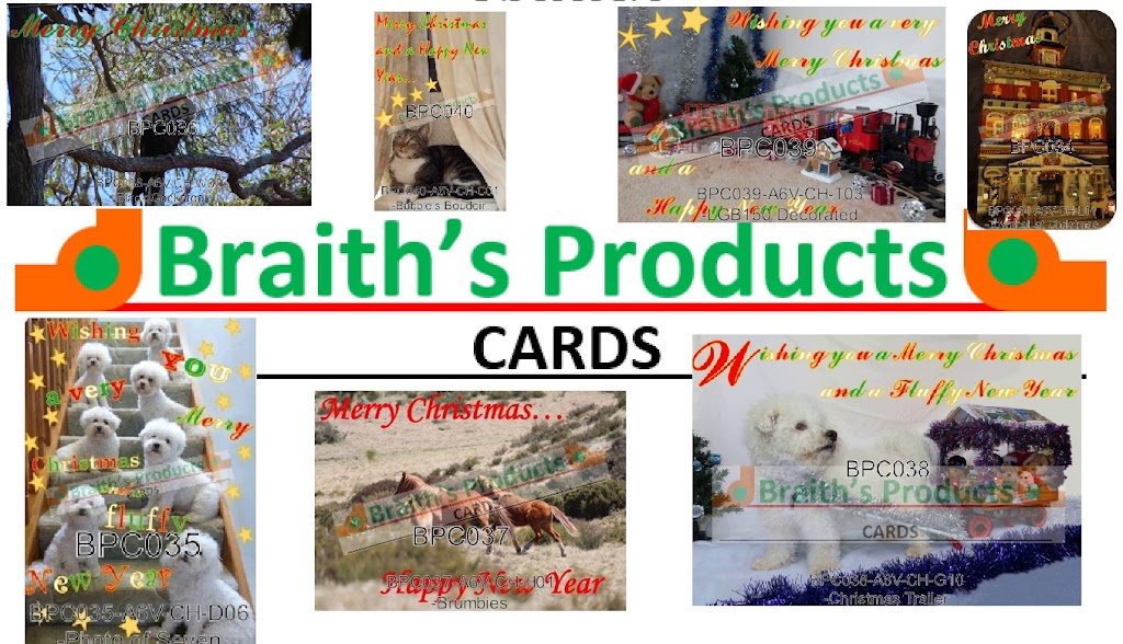 Braiths Products-Cards | Hill St, North Lambton NSW 2299, Australia | Phone: (02) 4952 2352