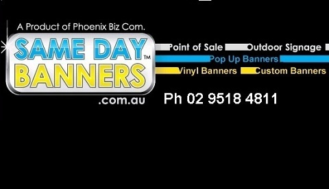 Same Day Banners | store | 2b/172 Silverwater Rd, Silverwater NSW 2128, Australia | 0295184811 OR +61 2 9518 4811
