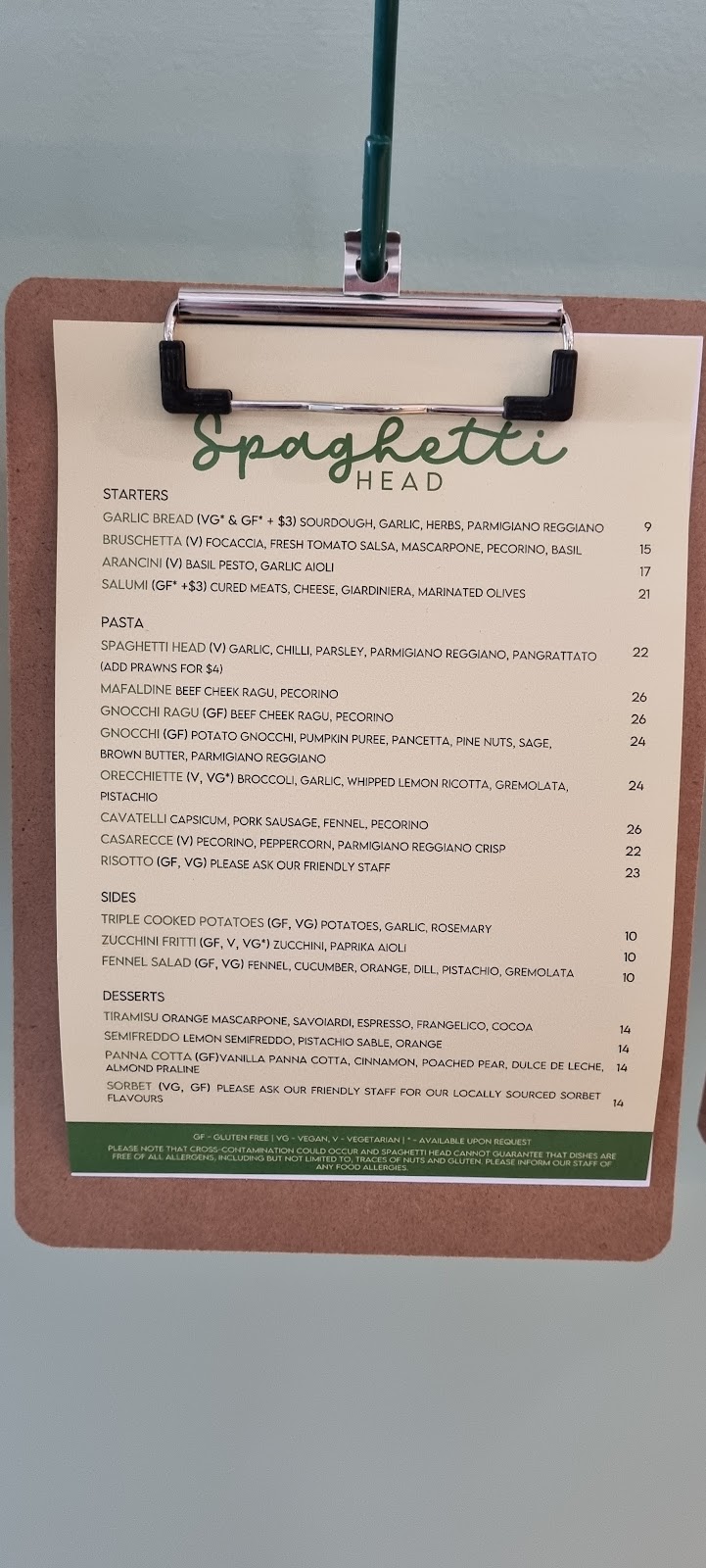 Spaghetti Head | restaurant | Shop 3/232 Mount Barker Rd, Aldgate SA 5154, Australia | 0883701006 OR +61 8 8370 1006