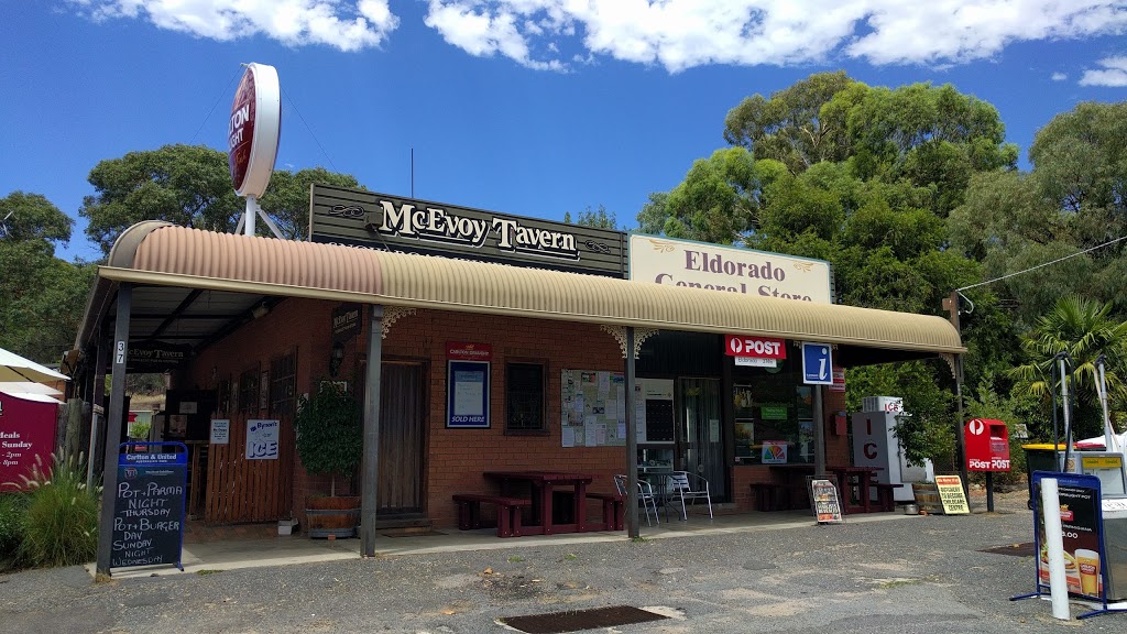 McEvoy Tavern | restaurant | 37-39 MacKay St, Eldorado VIC 3746, Australia | 0357251778 OR +61 3 5725 1778