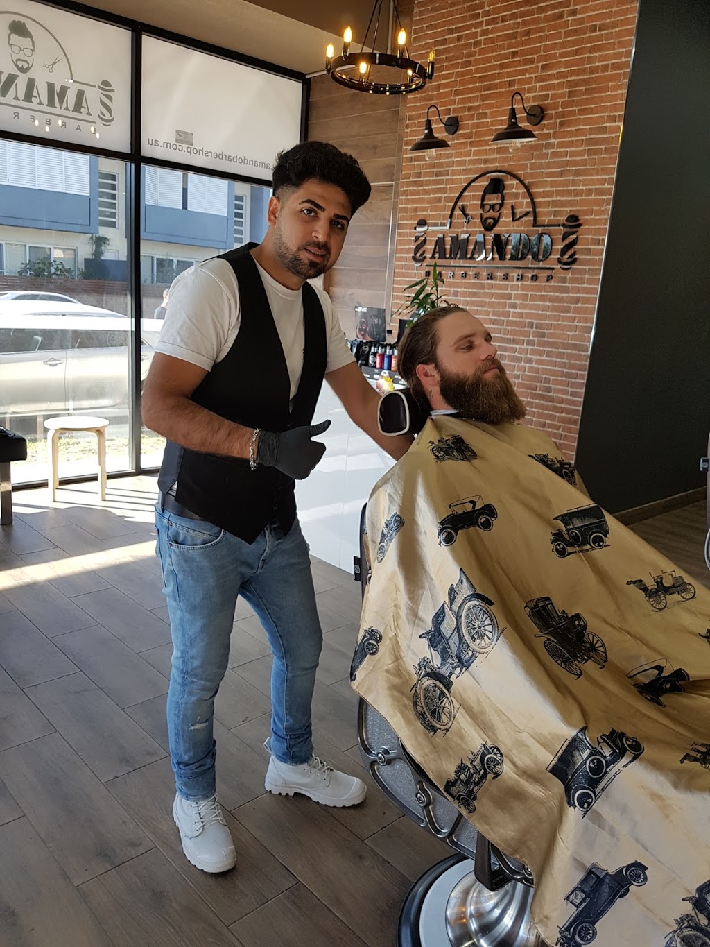 Amando Barber Shop | hair care | 120/50 Asquith St, Silverwater NSW 2128, Australia | 0448588005 OR +61 448 588 005