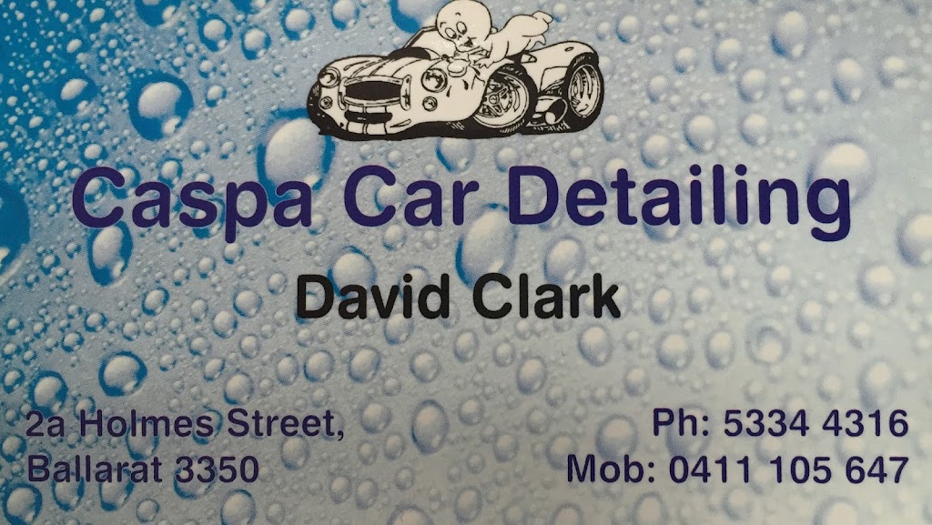 Caspa Car Detailing | car wash | 2A Holmes St, Ballarat Central VIC 3350, Australia | 0353344316 OR +61 3 5334 4316