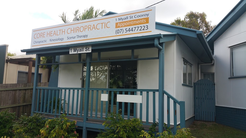 Core Health Chiropractic | 1 Myall St, Cooroy QLD 4563, Australia | Phone: (07) 5447 7223