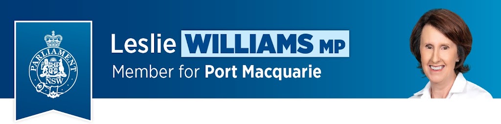 Leslie Williams MP - Port Macquarie Electorate Office | 15 Chancellors Dr, Thrumster NSW 2444, Australia | Phone: (02) 6584 0977