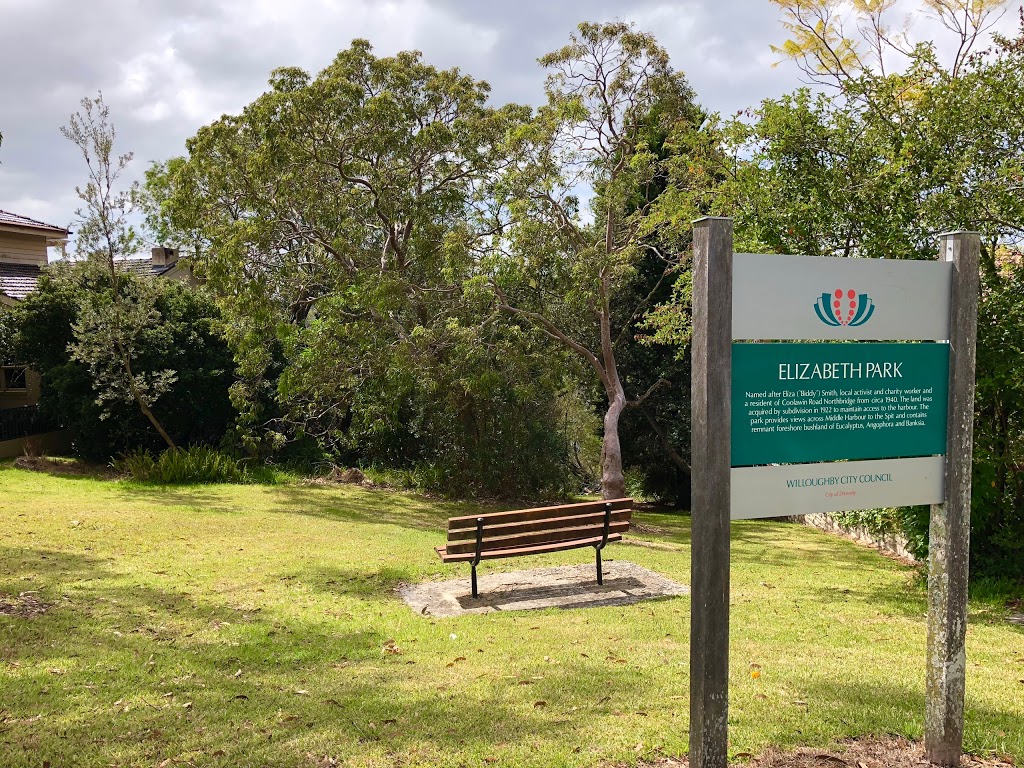 Elizabeth Park | park | Coolawin Rd, Northbridge NSW 2063, Australia