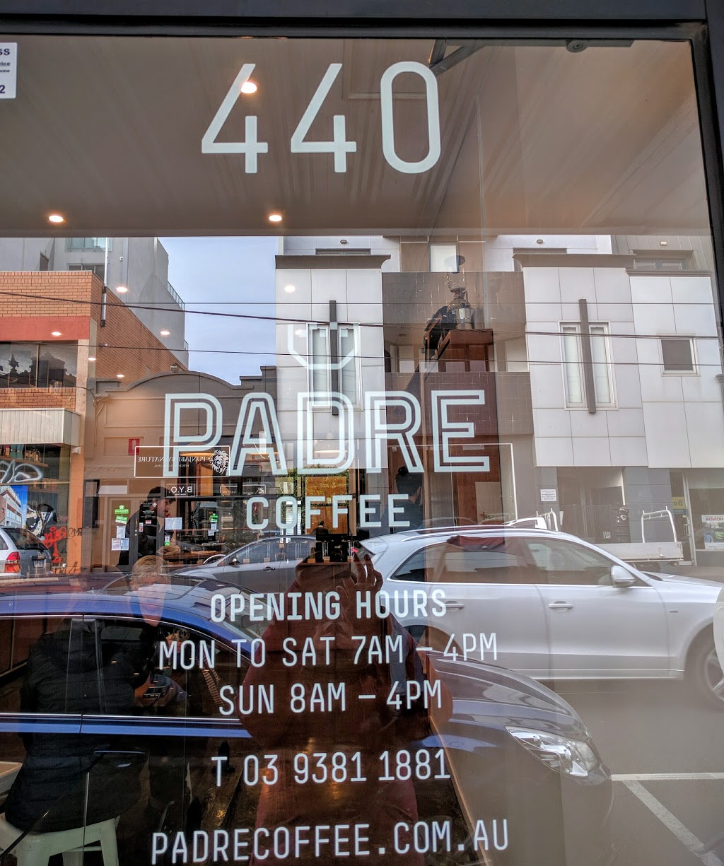 Padre Coffee Brunswick East | cafe | 438 Lygon St, Brunswick East VIC 3057, Australia | 0393811881 OR +61 3 9381 1881