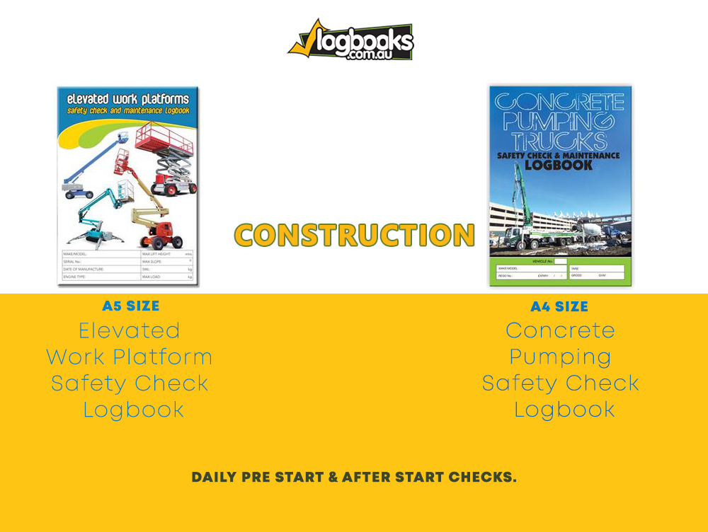 Logbooks - Commercial, Personalised, Custom & Inspection log boo | Factory 1/2 Walker St, Braeside VIC 3195, Australia | Phone: (03) 9587 2695