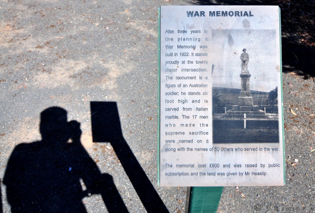 ANZAC War Memorial | park | 21 Burra Rd, Saddleworth SA 5413, Australia