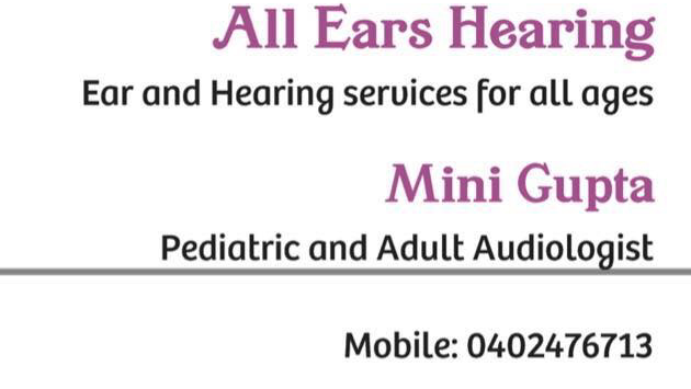 All Ears Hearing( Hearing Tests For All Ages) | doctor | Suite 6/2454 Warburton Hwy, Yarra Junction VIC 3797, Australia | 0402476713 OR +61 402 476 713